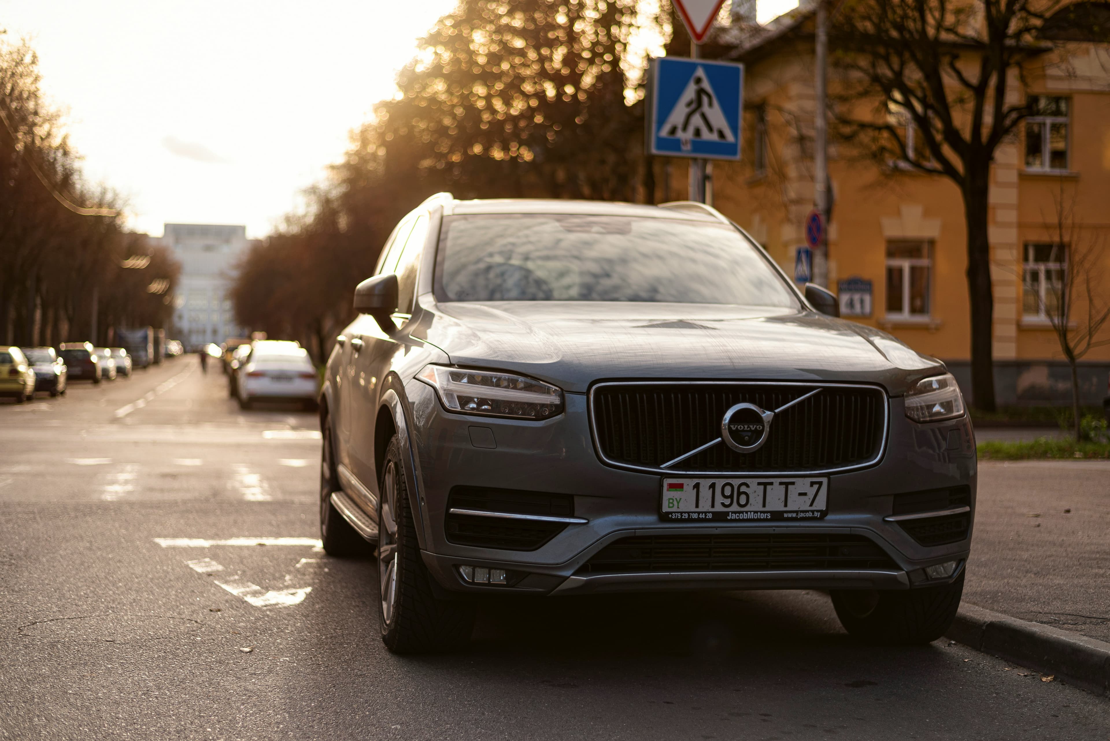 Volvo на трассе